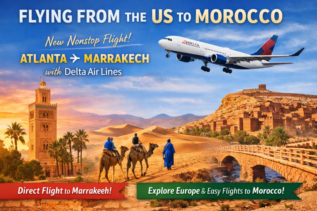Best Flights from the US to Morocco: Direct Routes, Airlines & Travel Tips